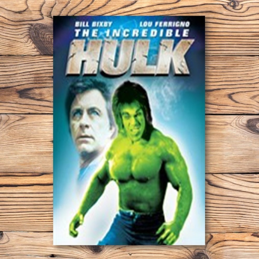 The Incredible Hulk Bill Bixby Lou Ferrigno Refrigerator Locker Fridge Magnet